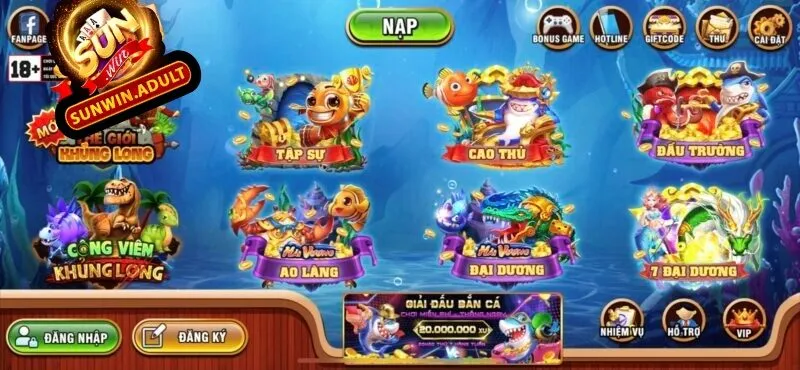 Sunwin CLB sơ lược về game vua bắn cá