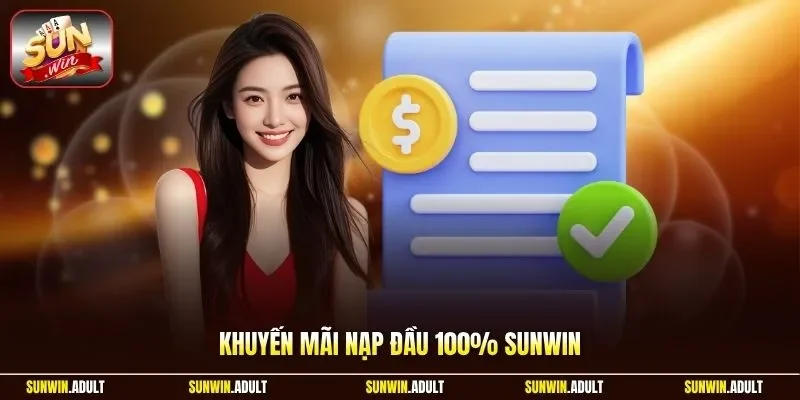 Khuyến mãi nạp đầu 100%