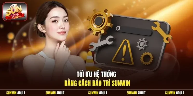 Tối ưu hệ thống bằng cách bảo trì Sunwin
